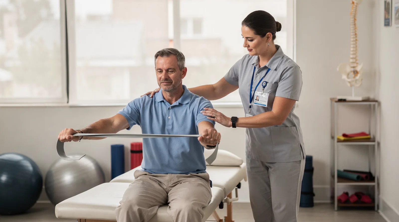 Nonsurgical decompression has been shown to alleviate pain by gently decompressing the spine, improving comfort
