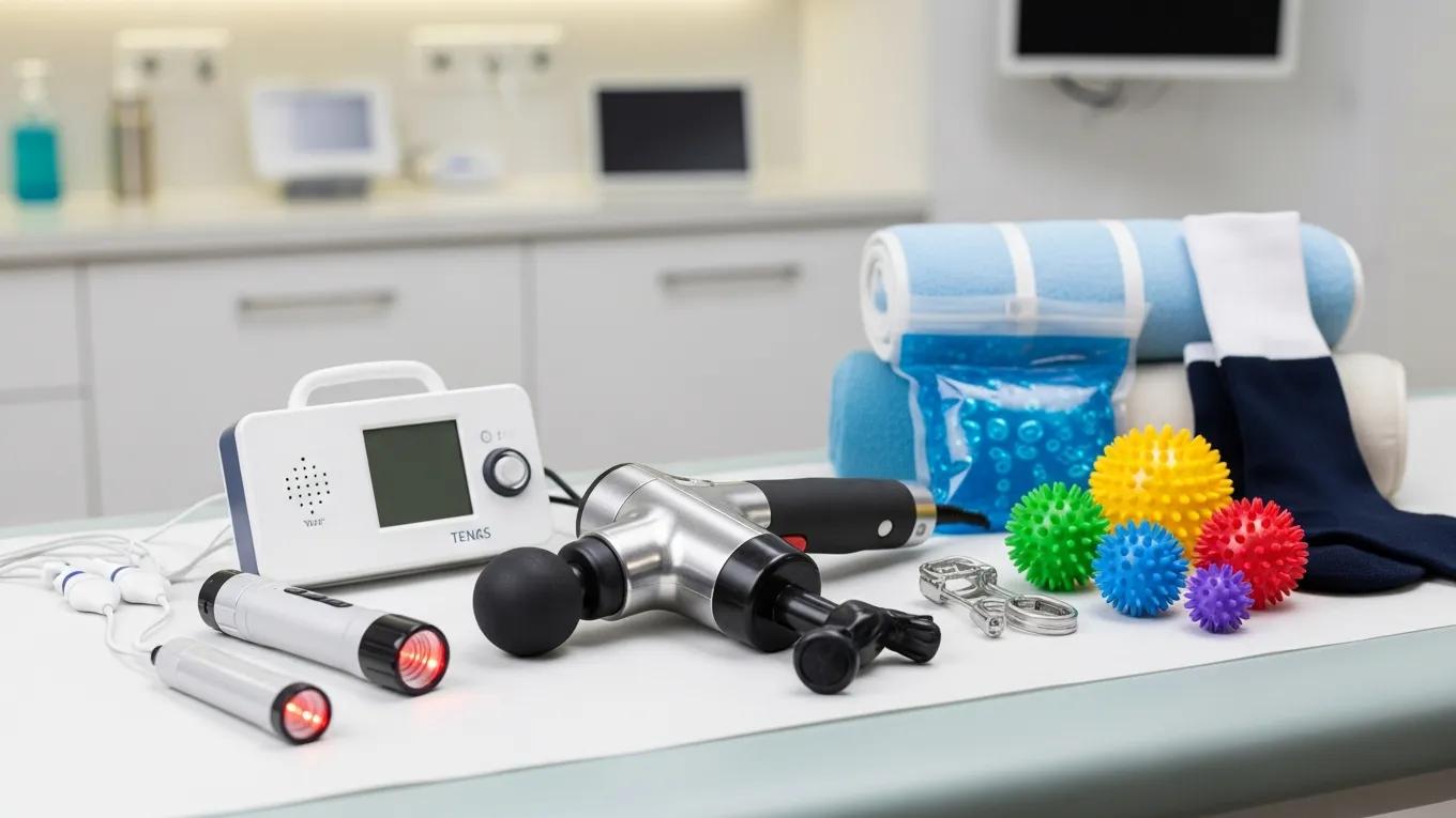 Various non-invasive treatment tools for peripheral neuropathy in a clinical setting