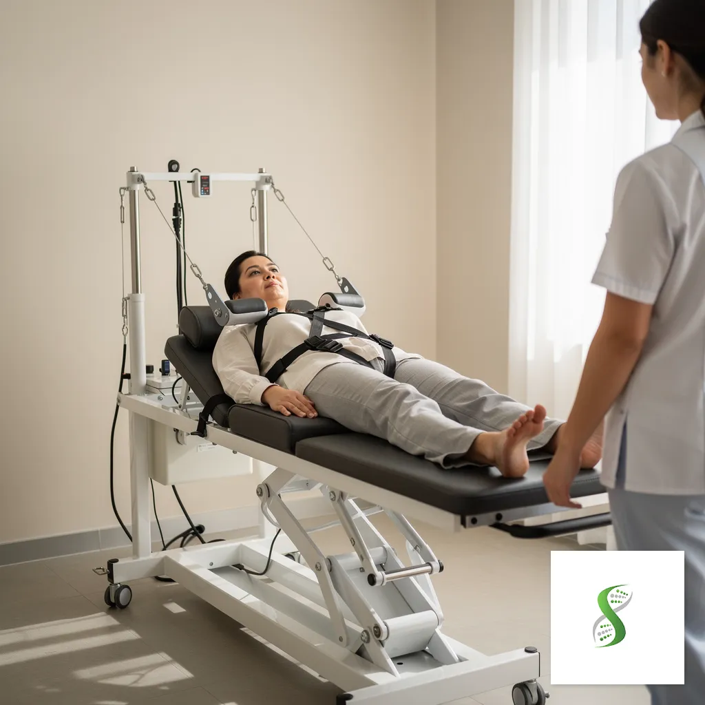 Non-surgical spinal decompression therapy evolved from traditional traction therapy, which clinicians have used to treat