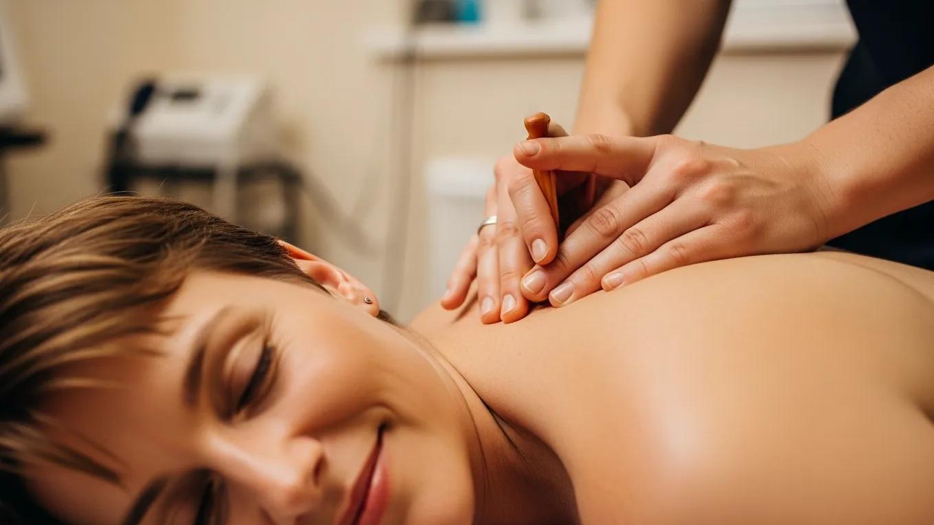 Chiropractor performing a spinal adjustment, illustrating the relief provided for neuropathy symptoms